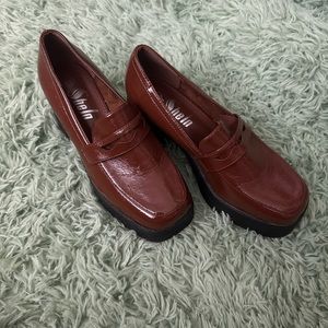 shein size 8 platform loafers
